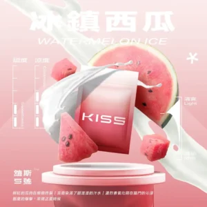 KIS5 冰鎮西瓜煙彈 (Watermelon Ice) - 鮮紅瓜肉沁涼口感 - 通用 SP2S / LANA / Troy / 悅刻一代主機 - 1.9ml 包裝圖