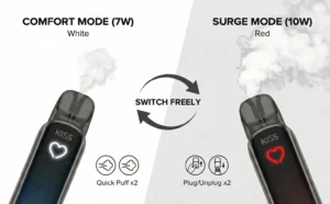 KIS5 凱斯5號 雙模式切換教學 7W標準模式 10W暴力輸出 功率調節操作指南
